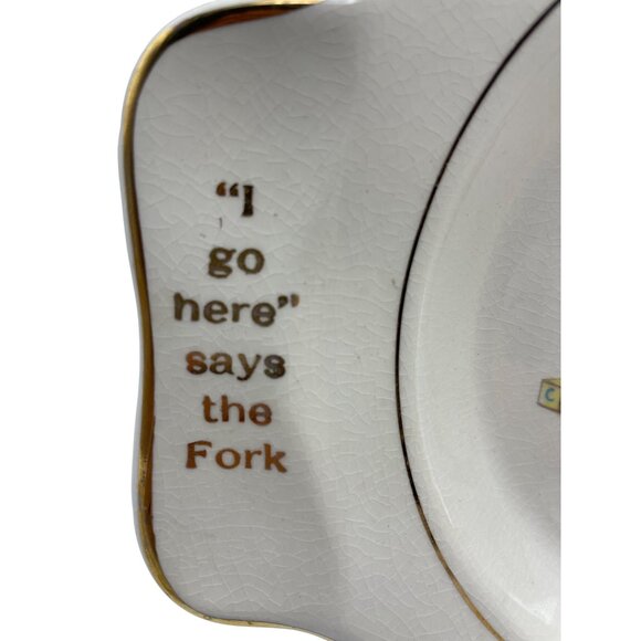 Vintage International Silver Co Baby Feeding Dish By Salem China Co - Picture 2 of 16